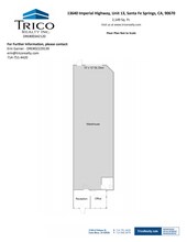 13600-13640 Imperial Hwy, Santa Fe Springs, CA à louer Plan d’étage– Image 1 sur 1