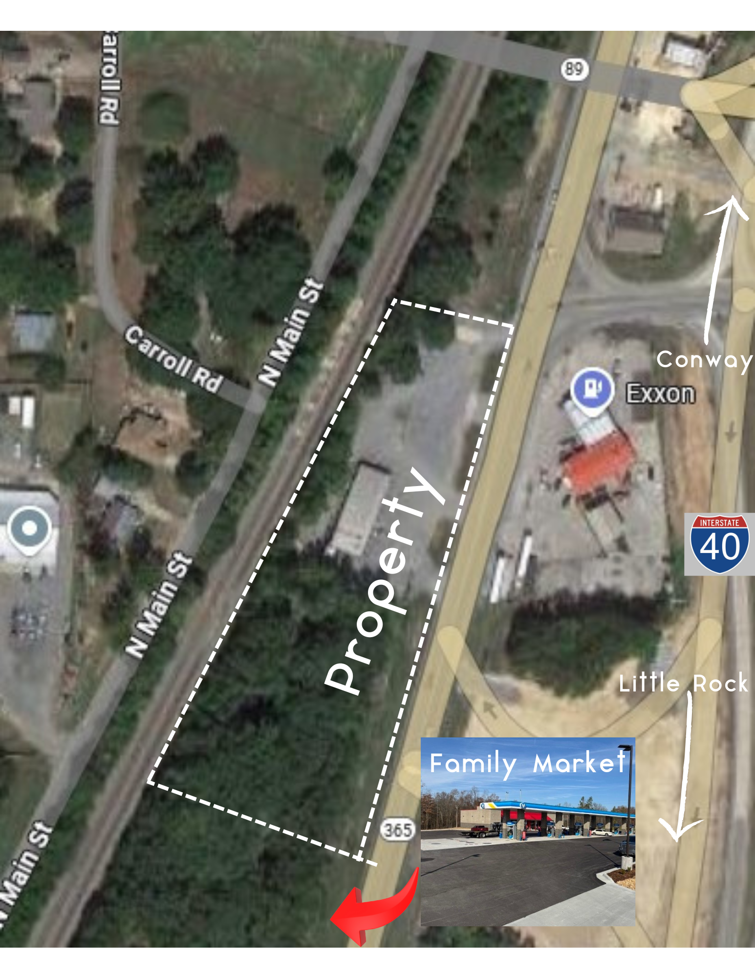 558 Highway 365, Mayflower, AR à vendre Aérien– Image 1 sur 16