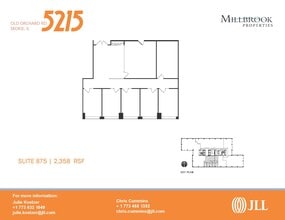 5215 Old Orchard Rd, Skokie, IL à louer Plan d’étage– Image 1 sur 1