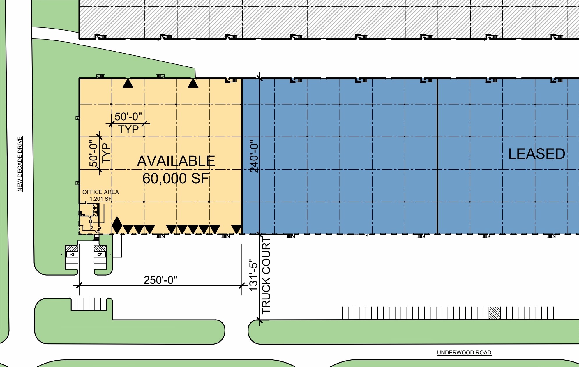 4330 Underwood Rd, Pasadena, TX à louer Plan de site– Image 1 sur 1