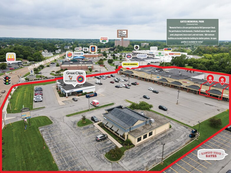 2364-2390 Lyell Ave, Rochester, NY à louer - Photo de l’immeuble – Image 2 sur 5