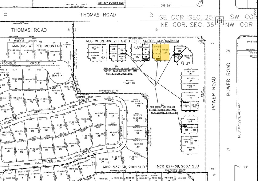 3514 N Power Rd, Mesa, AZ à louer - Plan cadastral – Image 2 sur 20