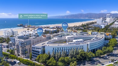 1705 Ocean Ave, Santa Monica, CA - Vue aérienne  vue de carte - Image1