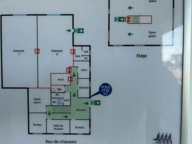 Local d’activités dans Joué-lès-Tours à louer - Plan d’étage – Image 3 sur 12