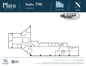 6100 Center Dr, Los Angeles, CA à louer Plan d’étage– Image 1 sur 1
