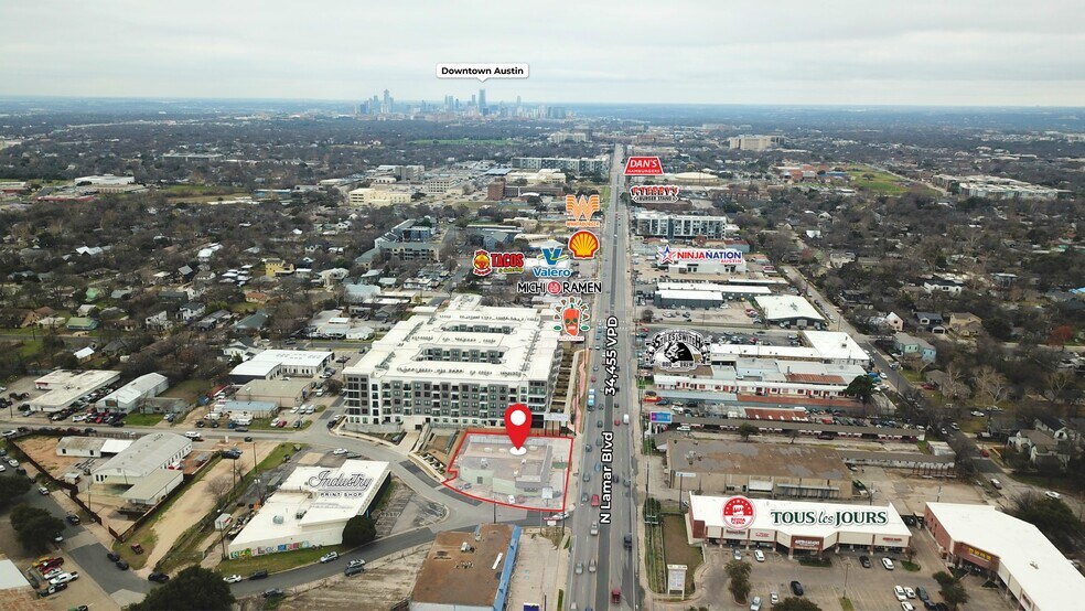 6719 N Lamar Blvd, Austin, TX à louer - Aérien – Image 3 sur 20