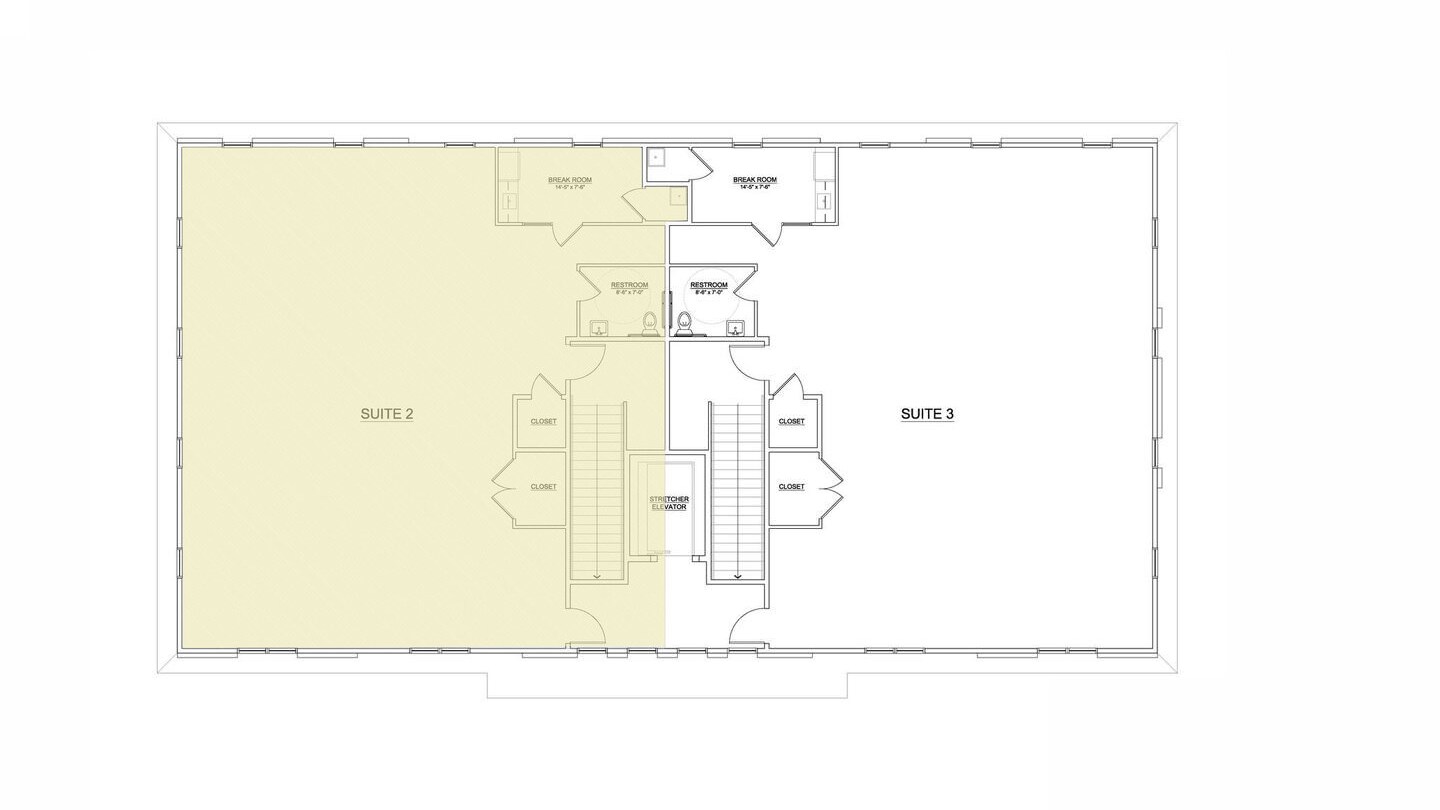 19411 Plantations Rd, Rehoboth Beach, DE à louer Plan d’étage– Image 1 sur 1