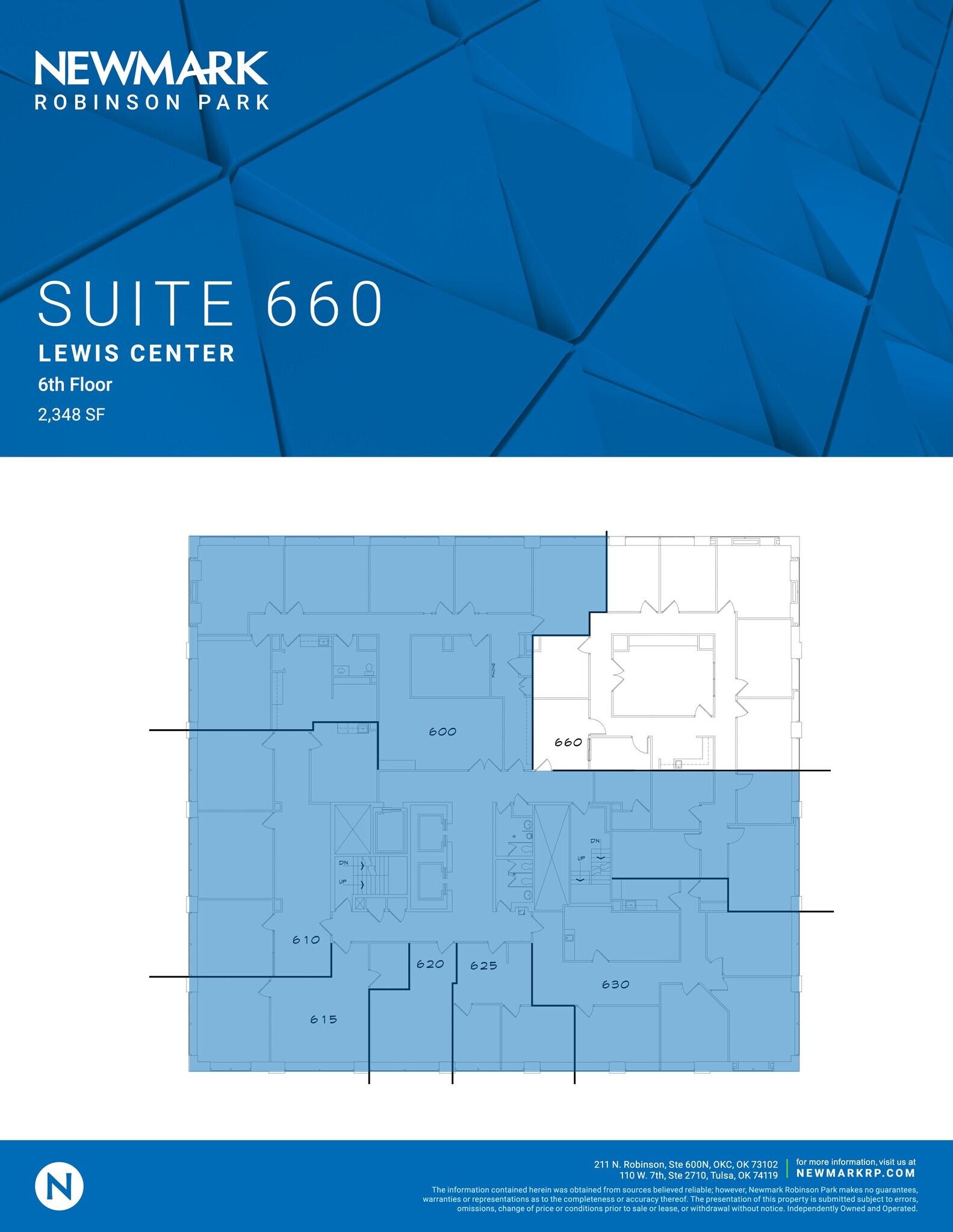 2021 S Lewis Ave, Tulsa, OK à louer Plan de site– Image 1 sur 1