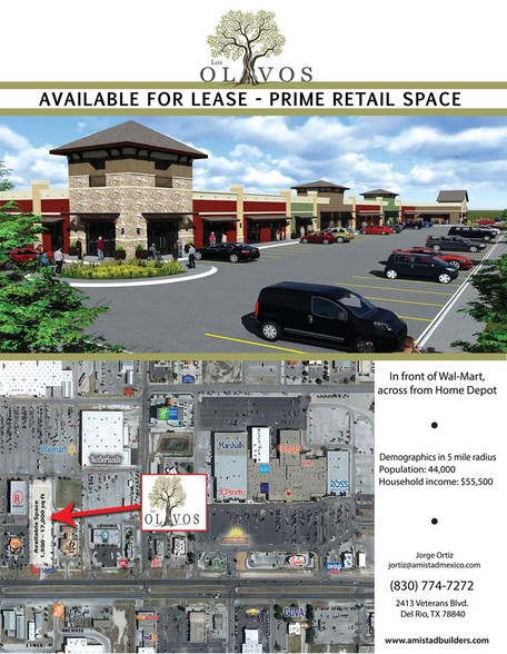 2413 Veterans Blvd, Del Rio, TX à louer - Aérien – Image 2 sur 7