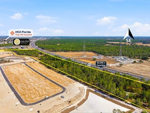 Cortez Blvd, Brooksville, FL - Vue aérienne  vue de carte - Image1