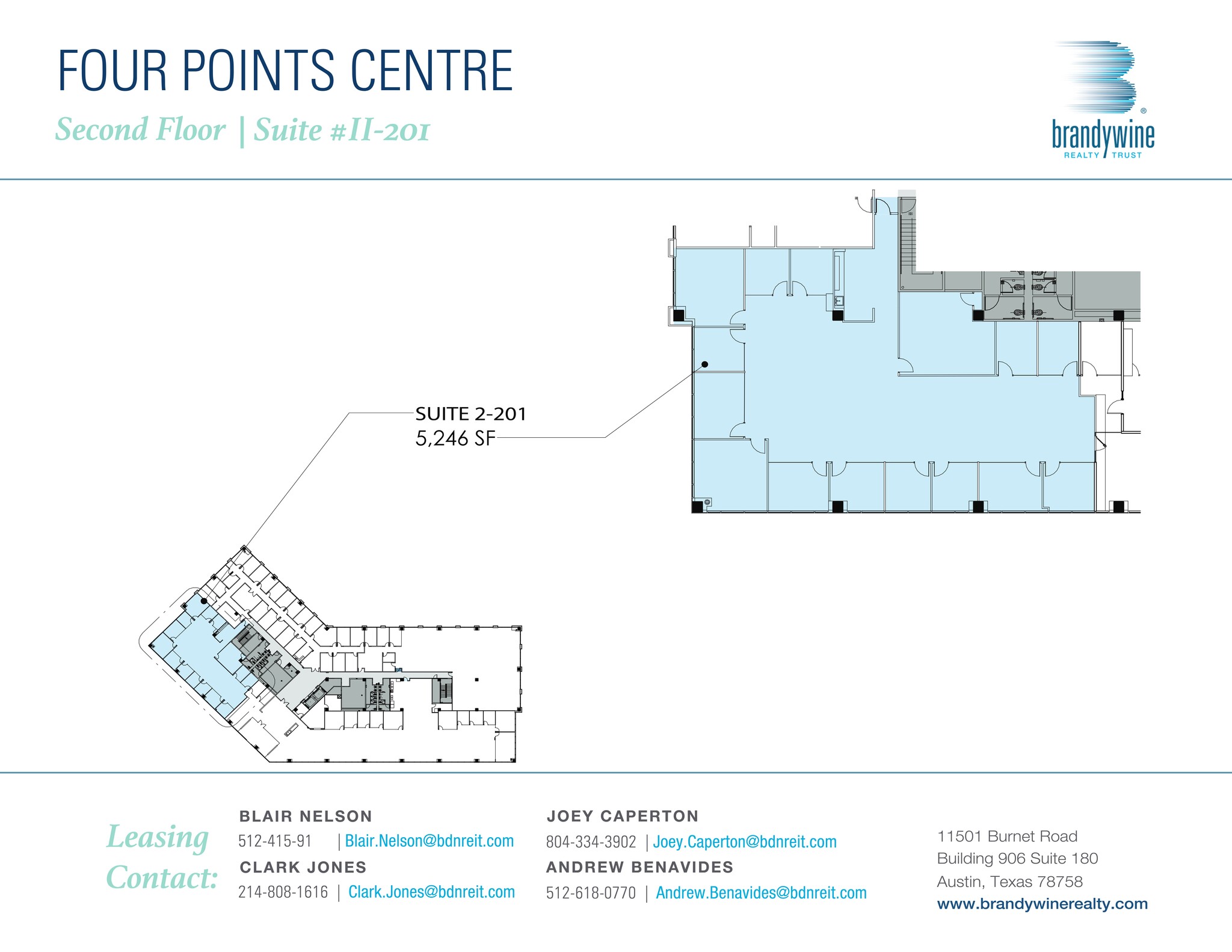 11305 Four Points Dr, Austin, TX à louer Plan de site– Image 1 sur 1