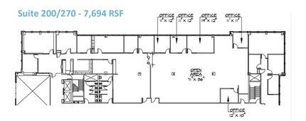 260 E Brown St, Birmingham, MI à louer Plan d’étage– Image 1 sur 1