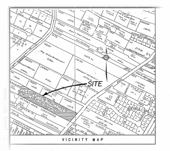 3871 Corrales Rd, Corrales, NM à vendre - Plan cadastral – Image 3 sur 6
