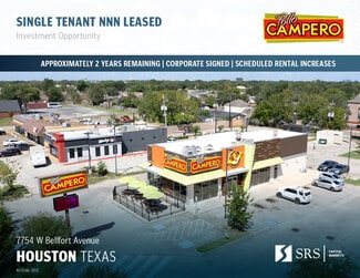 Plus de détails pour 7754 W Bellfort Ave, Houston, TX - Local commercial à vendre