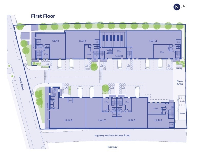 Lilford Rd, Londres à louer Plan d’étage– Image 1 sur 1