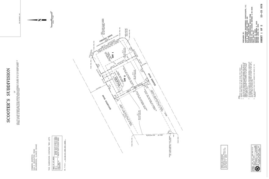 549 E Boughton Rd, Bolingbrook, IL à vendre - Plan de site – Image 2 sur 2