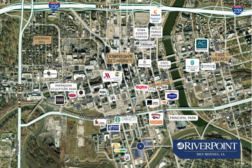 Riverpoint Business Park portefeuille de 4 biens à vendre sur LoopNet.fr - Aérien – Image 2 sur 20