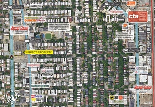 5501 N Ashland Ave, Chicago, IL - VUE AÉRIENNE  vue de carte