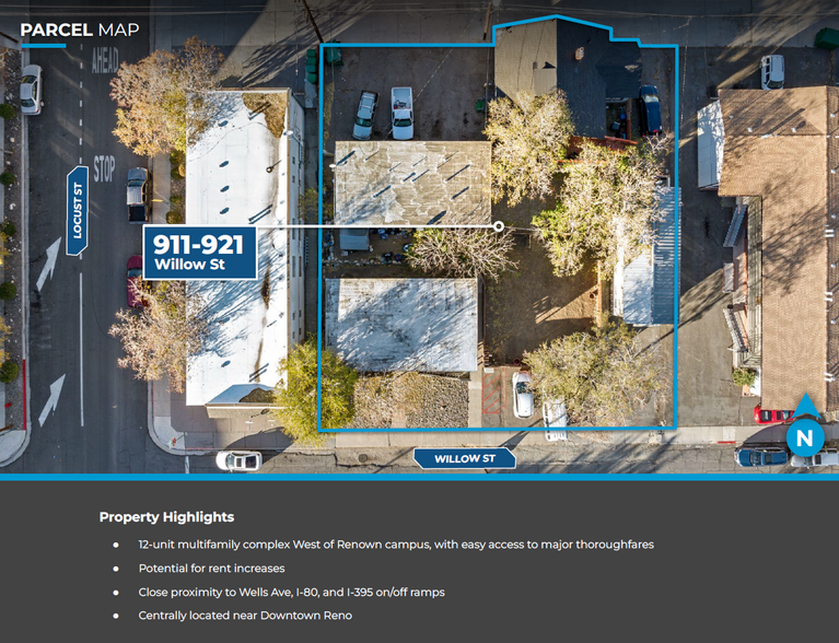 911-921 Willow St, Reno, NV à vendre - Photo de l’immeuble – Image 3 sur 6