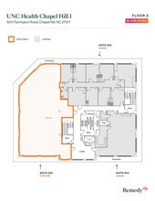 6011 Farrington Rd, Chapel Hill, NC à louer Plan d’étage– Image 1 sur 1