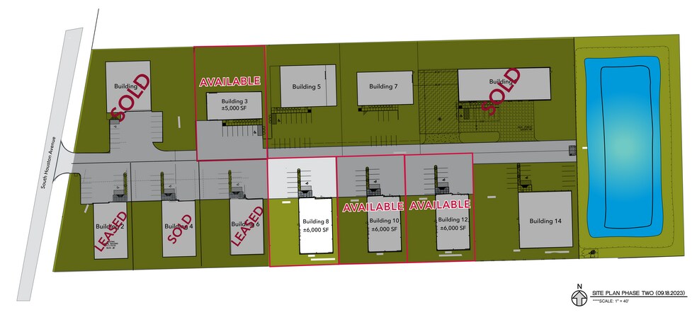 2831 S Houston Ave, Humble, TX à vendre - Plan de site – Image 3 sur 3
