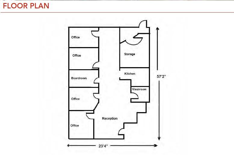 7327 Roper Rd NW, Edmonton, AB à louer Plan d’étage– Image 1 sur 2
