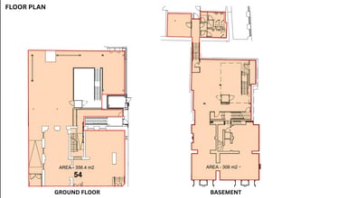 54-56 Miller St, Glasgow à louer Plan d’étage type– Image 2 sur 2