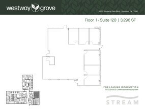 4601 Westway Park Blvd, Houston, TX à louer Plan d’étage– Image 1 sur 1