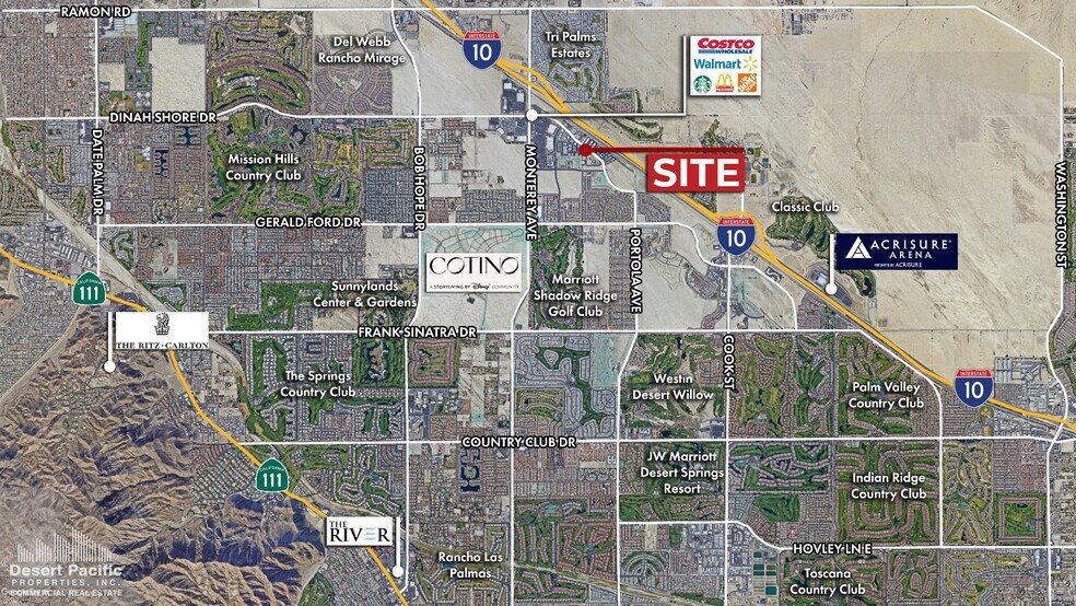 Dinah Shore, Palm Desert, CA à vendre - Aérien – Image 3 sur 5