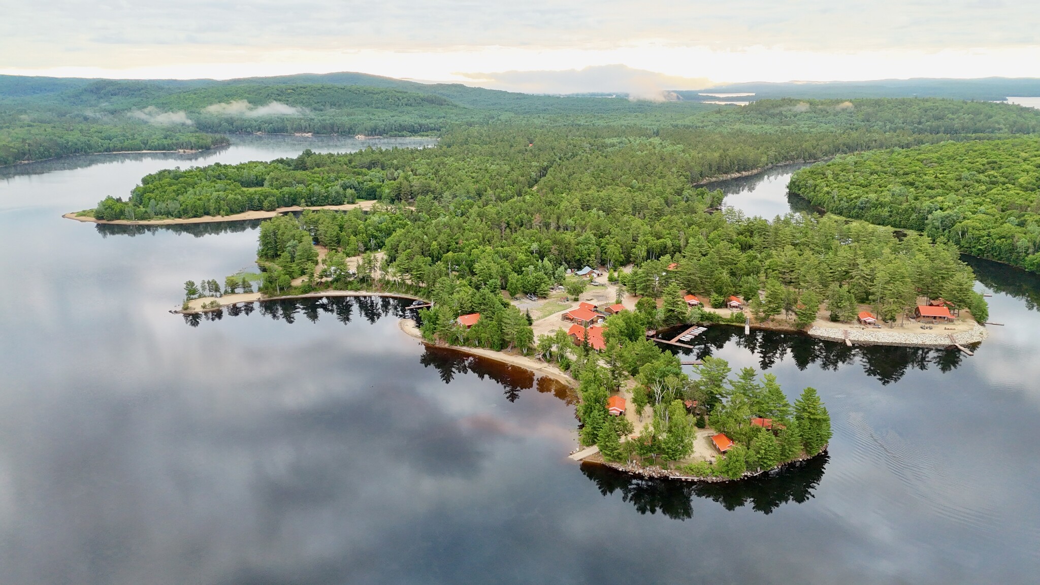 55 Ch De L'oasis, Ferme-neuve, QC à vendre Aérien– Image 1 sur 24