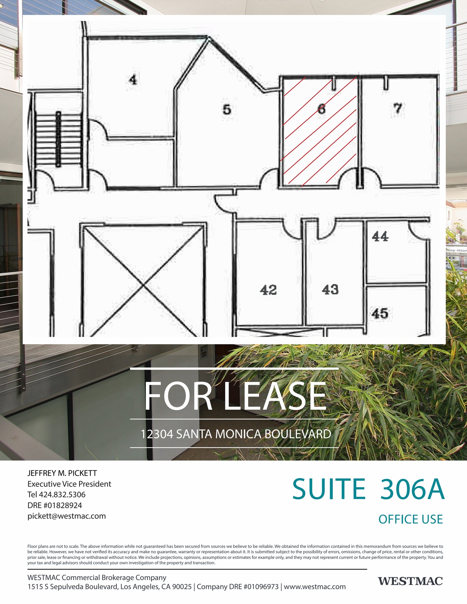 12304 Santa Monica Blvd, Los Angeles, CA à louer Plan d’étage– Image 1 sur 1