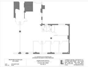 104-110 E 40th St, New York, NY à louer Plan d’étage– Image 1 sur 8
