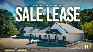 Plus de détails pour 3637 E Johnson Ave, Jonesboro, AR - Bureau/Médical à louer