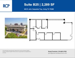 450 E John Carpenter Fwy, Irving, TX à louer Plan d’étage– Image 1 sur 1