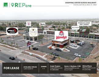 Plus de détails pour 8100 N Loop Dr, El Paso, TX - Local commercial à louer