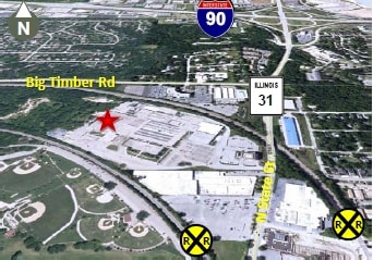 900 N State St, Elgin, IL à louer - Aérien – Image 2 sur 11