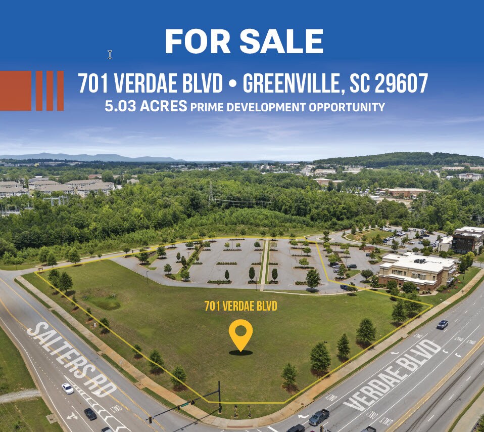 701 Verdae Blvd, Greenville, SC à vendre Photo de l’immeuble– Image 1 sur 11