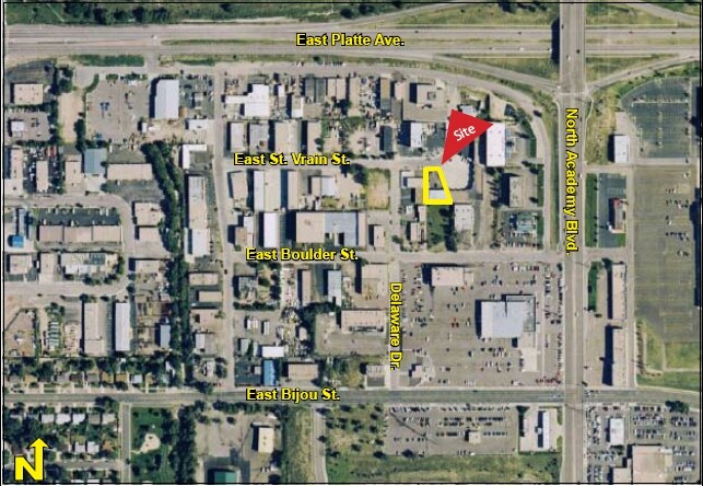 3715 E St Vrain St, Colorado Springs, CO à vendre - Aérien – Image 3 sur 5
