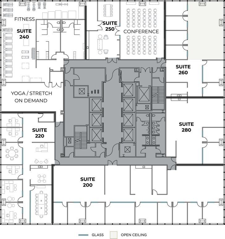 200 Spectrum Center Dr, Irvine, CA à louer Plan d’étage– Image 1 sur 7