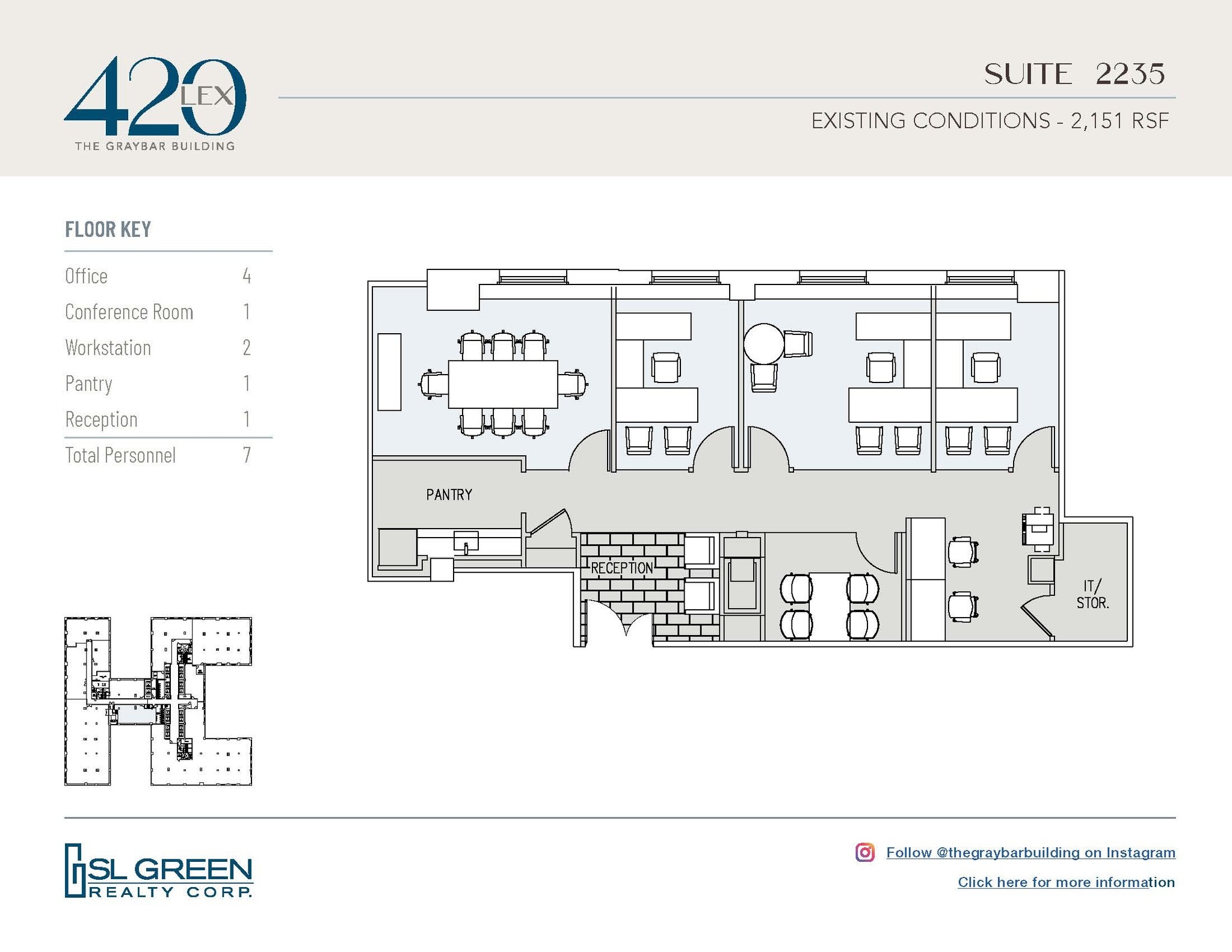 420 Lexington Ave, New York, NY à louer Plan d’étage– Image 1 sur 1