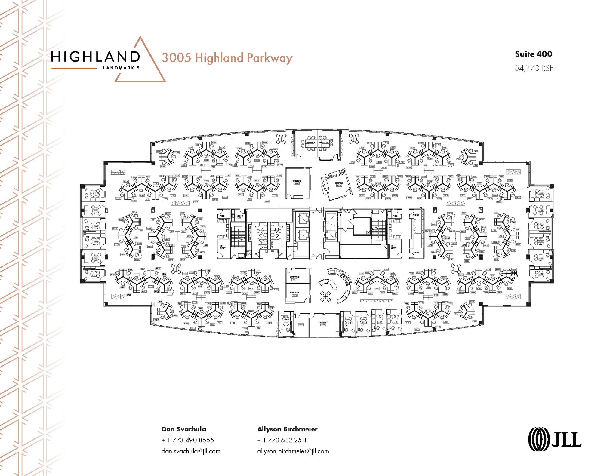 3005 Highland Pky, Downers Grove, IL à louer Plan d’étage– Image 1 sur 1