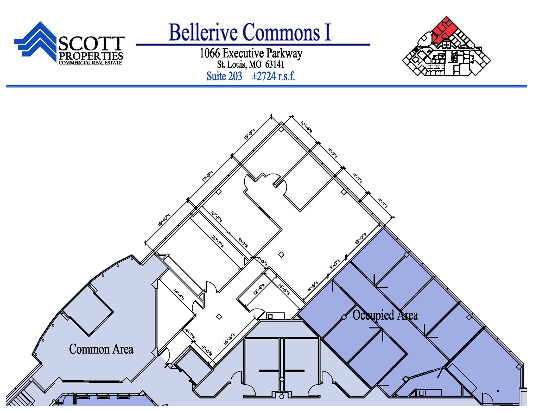 1066 Executive Parkway Dr, Creve Coeur, MO à louer Photo intérieure– Image 1 sur 1