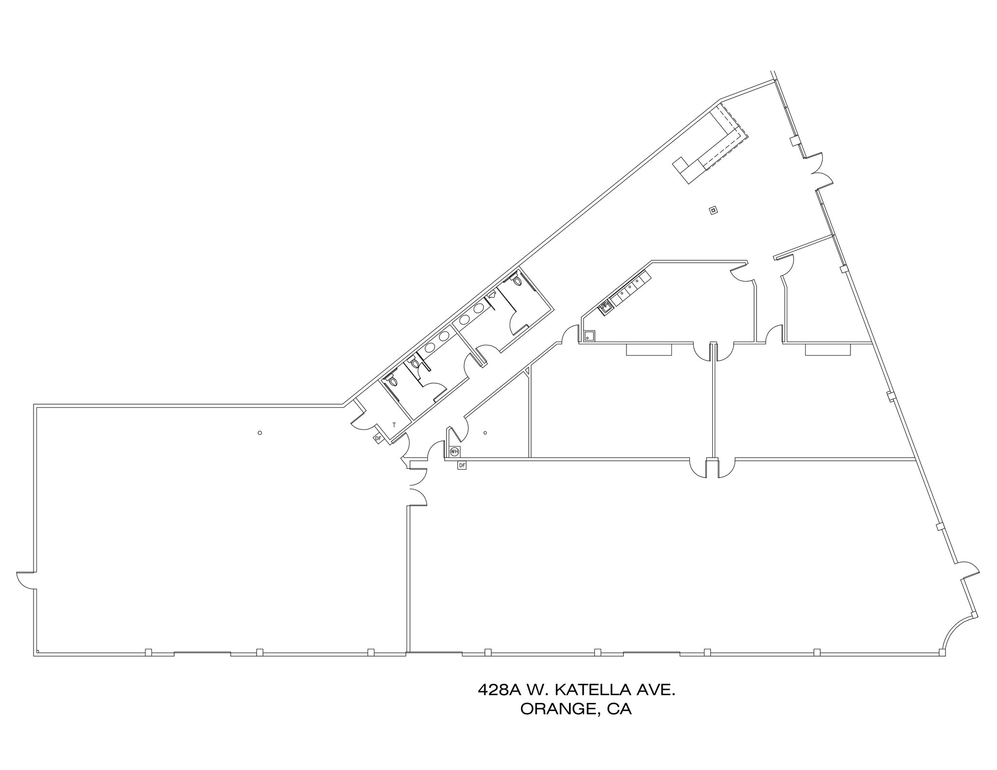 514-538 W Katella Ave, Orange, CA à louer Plan de site– Image 1 sur 8