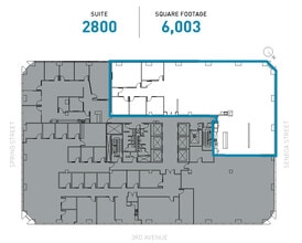 1111 3rd Ave, Seattle, WA à louer Plan d’étage– Image 1 sur 1