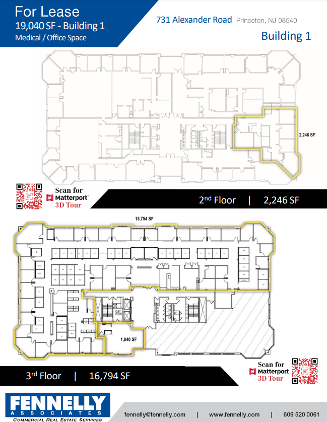 731 Alexander Rd, Princeton, NJ à louer Plan d’étage– Image 1 sur 1