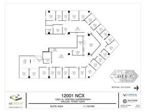 12001 N Central Expy, Dallas, TX à louer Plan d’étage– Image 1 sur 1