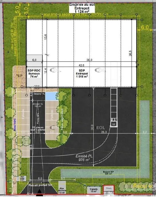 Local d'activités dans Cabannes à vendre Plan de site– Image 1 sur 3