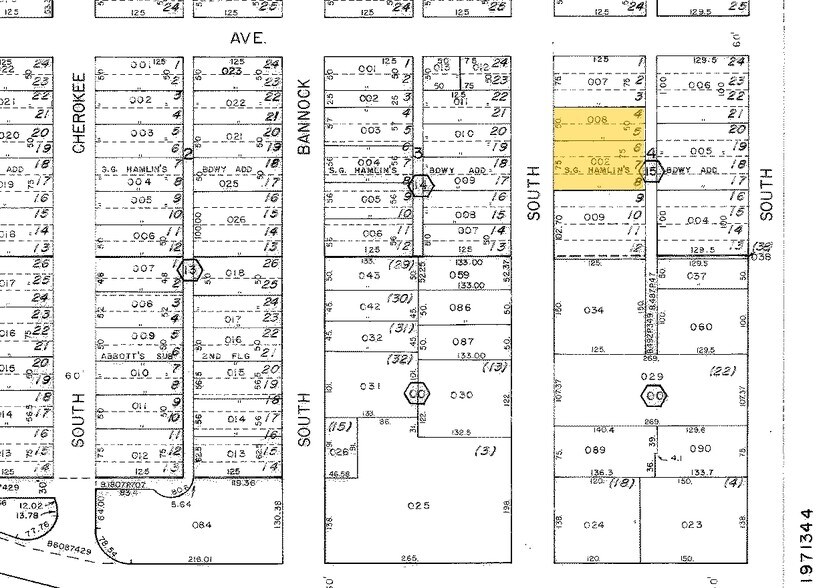 3220 S Acoma St, Englewood, CO à louer - Plan cadastral – Image 2 sur 4