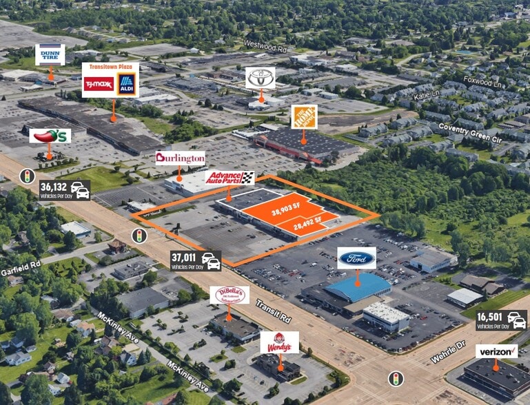 4101 Transit Rd, Buffalo, NY à louer - Photo de l’immeuble – Image 2 sur 15