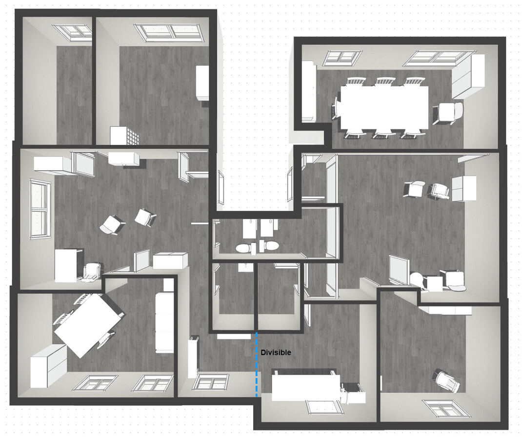 10621-10623 Jones St, Fairfax, VA 22030 - Lot 301 A & B -  - Plan d’étage - Image 1 of 1